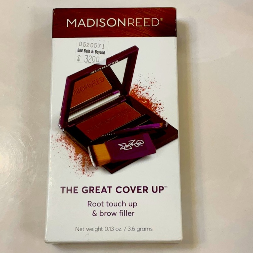 Madison Reed the Great Cover Up Root touch up & brow filler Sienna/ Auburn Red